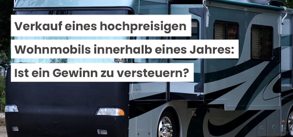 Wohnmobilverkauf